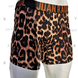 لباس زیرمردانه ترک برند ژان رئال(JUAN RAUL) پادار طرح پلنگی(شورت مردانه) کد 429