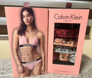 ست لباس زیرزنانه ترک برن کلوینکلین (CALVIN CLEIN) (شورت زنانه) کد106